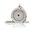 Aromatherapy Jewellery Necklace - Diamonds Heart 30mm