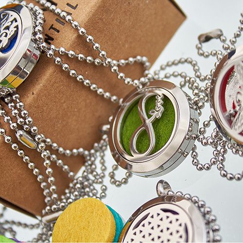 Aromatherapy Jewellery Necklace Reusable Refill Pad - 30mm